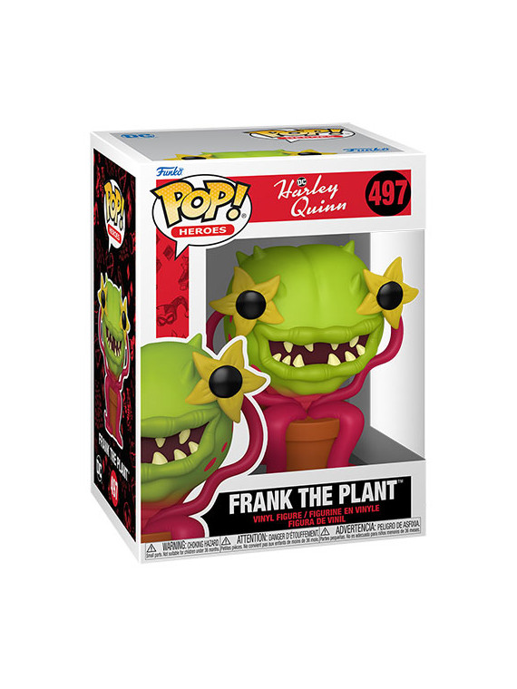 Funko pop harley quinn animated series frank the plant 497