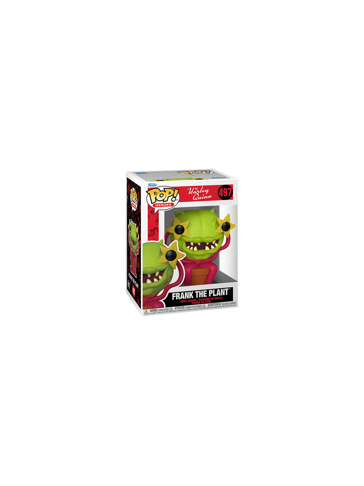 Funko pop harley quinn animated series frank the plant 497