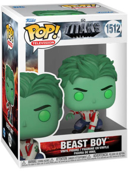 Funko pop titans beast boy 1512