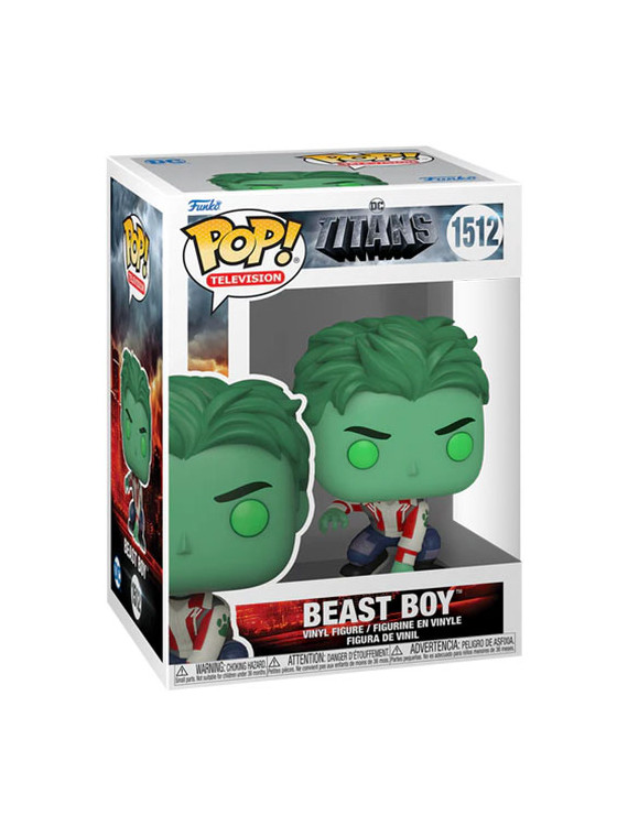 Funko pop titans beast boy 1512