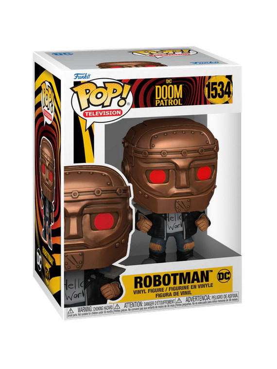 Funko pop doom patrol robotman 1534