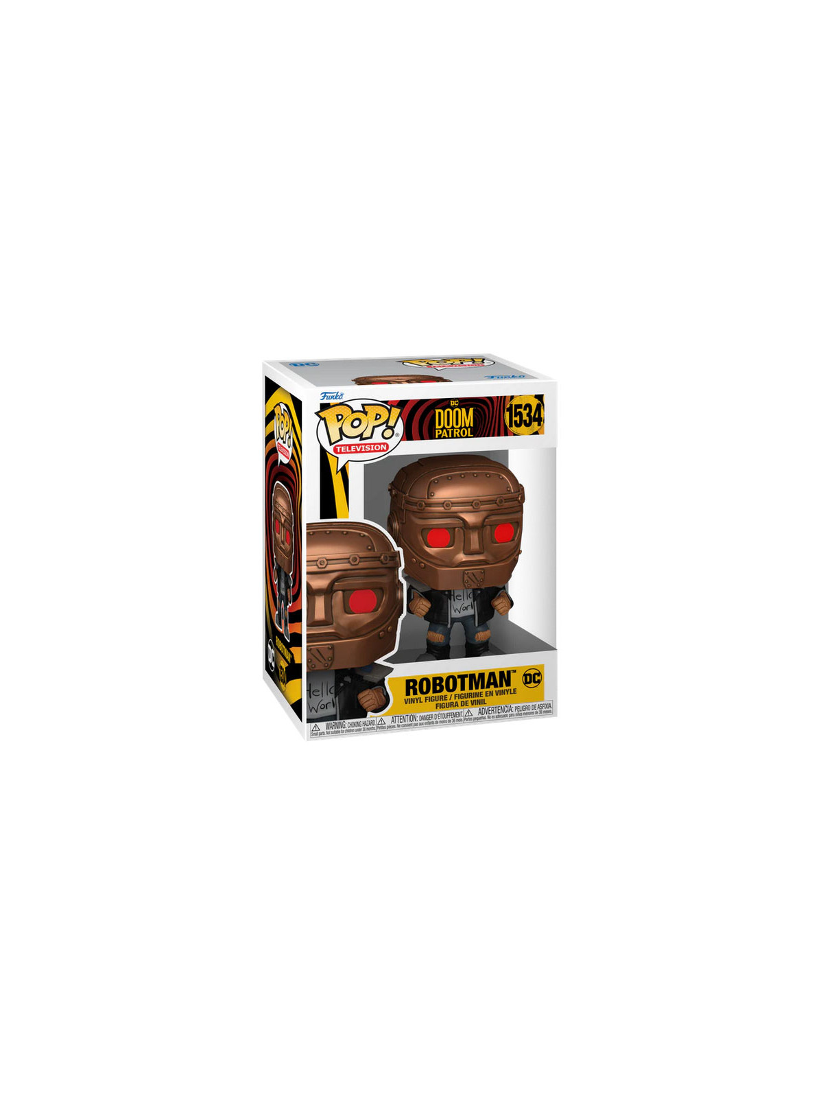 Funko pop doom patrol robotman 1534