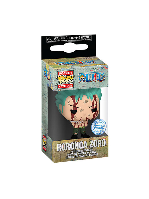 Funko key one piece roronoa zoro w-blood