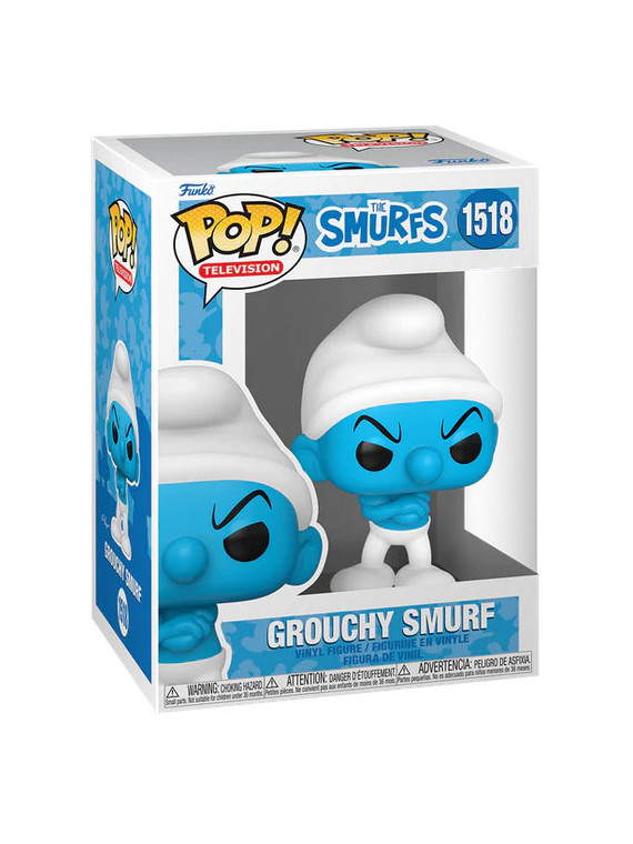 Funko pop i puffi puffo brontolone 1518