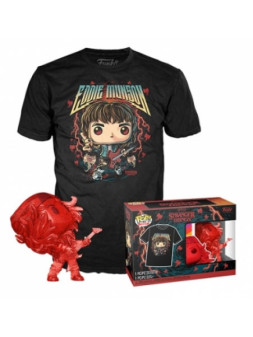 Funko tee + pop stranger things hunter eddie w-guitar m