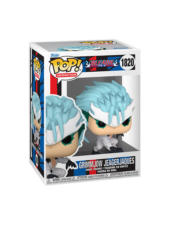 Funko pop bleach grimmjow jaegerjaques w-chase 1820