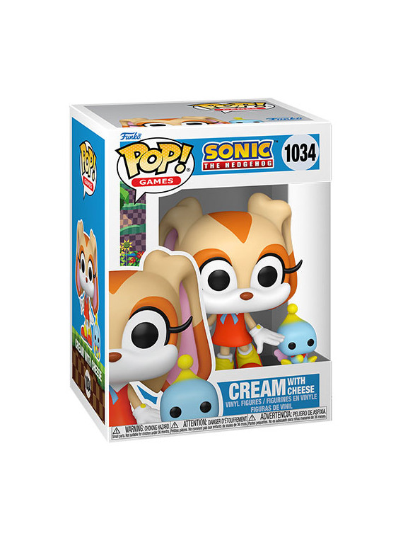 Funko pop sonic the hedgehog cream w-cheese 1034