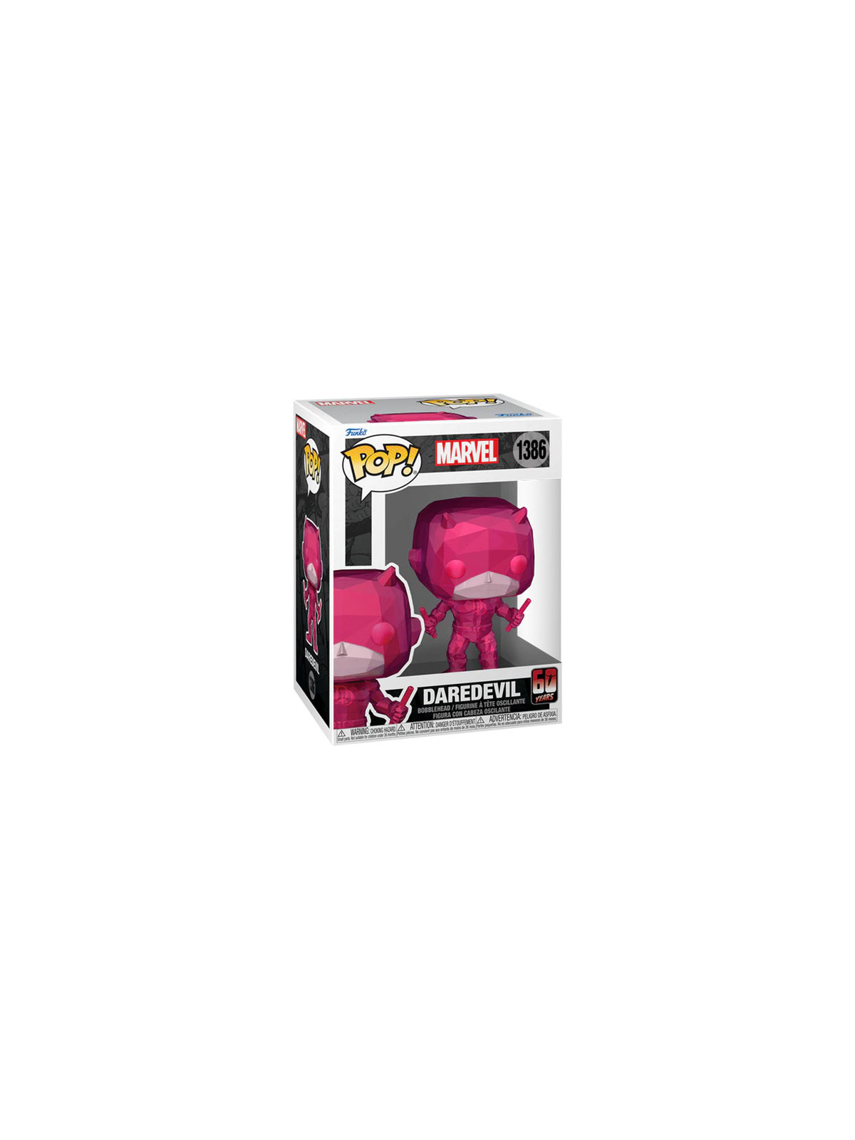 Funko pop marvel daredevil 60th (facet) 1386