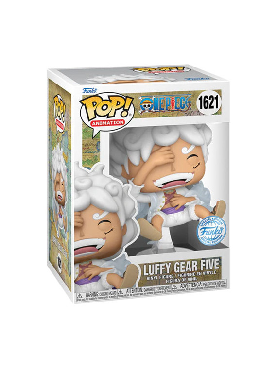 Funko pops one piece luffy gear five (laughing) 1621
