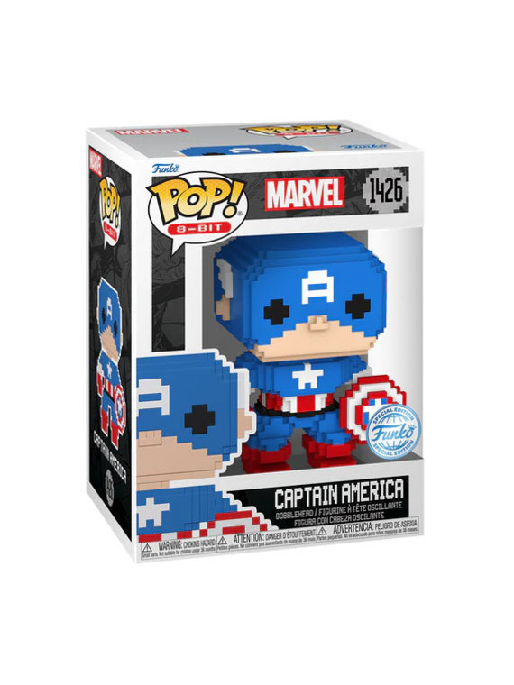 Funko pop marvel 8-bit captain america 1426