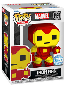 Funko pop marvel 8-bit iron man bobble 1429