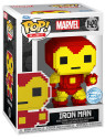 Funko pop marvel 8-bit iron man bobble 1429