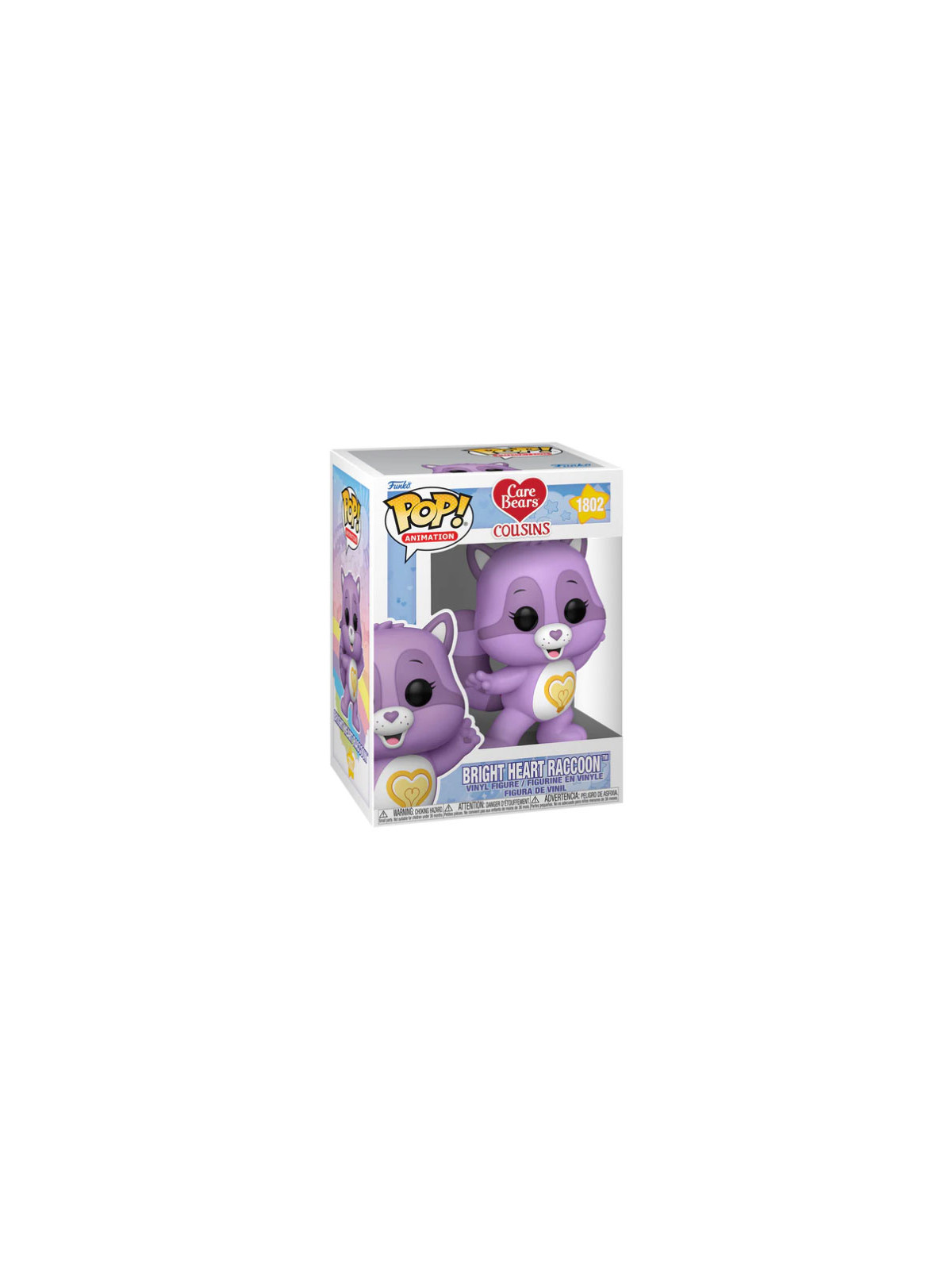 Funko pop care bears: cousins bright heart raccoon 1802