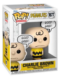 Funko pop peanuts charlie brown (good grief) 1677