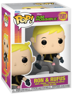 Funko pop kim possible ron & rufus 1581