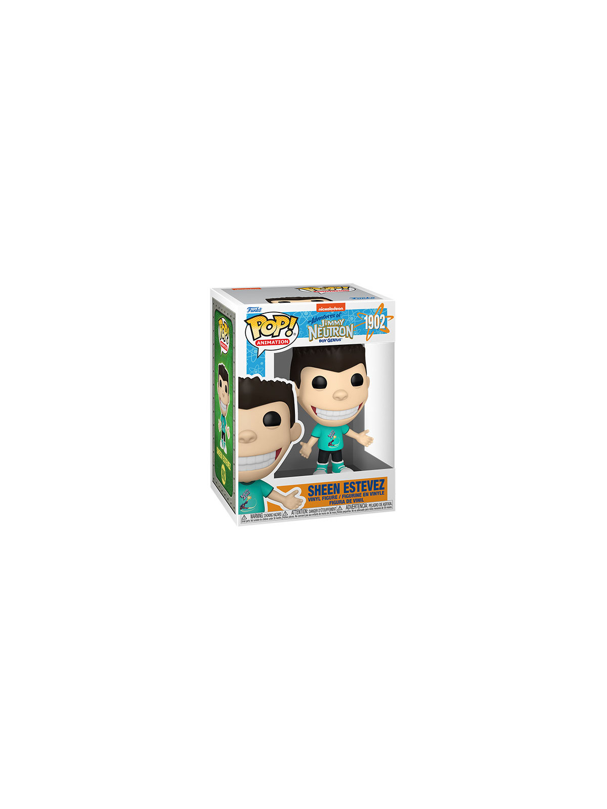 Funko pop le avventure di jimmy neutron sheen estevez 1902