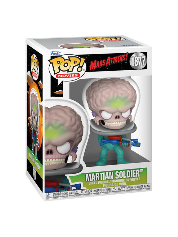 Funko pop mars attacks! martian soldier 1877