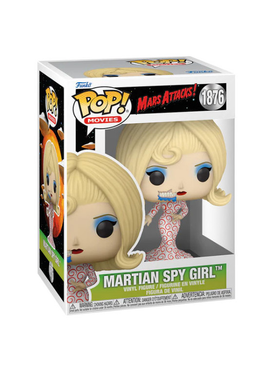 Funko pop mars attacks! martian spy girl 1876