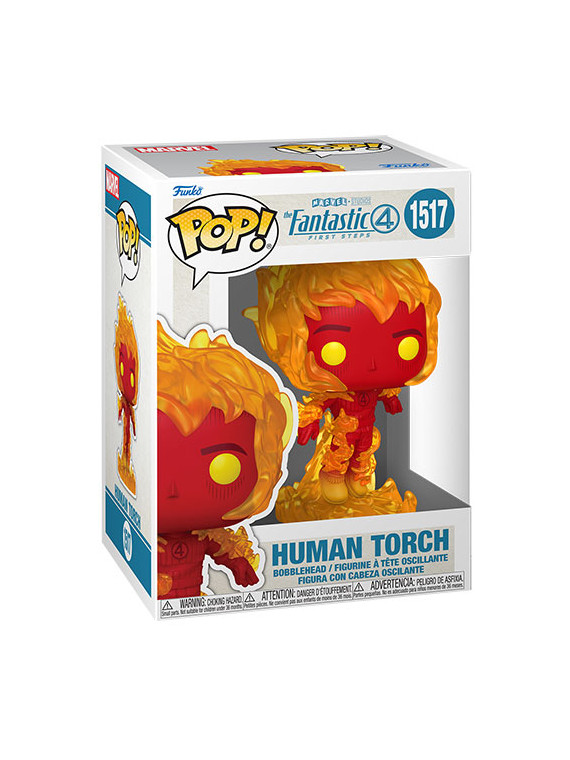 Funko pop fantastici 4 human torch 1517