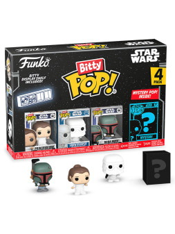 Funko bitty pop 4 pack star wars princess leia