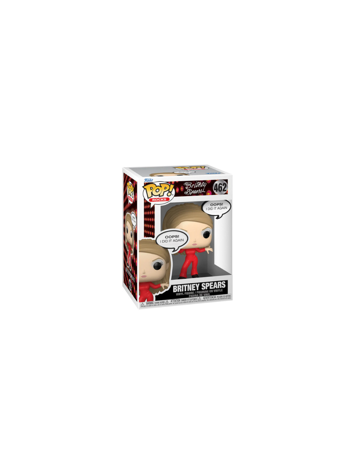 Funko pop rocks britney spears (oops!... i did it again) 462