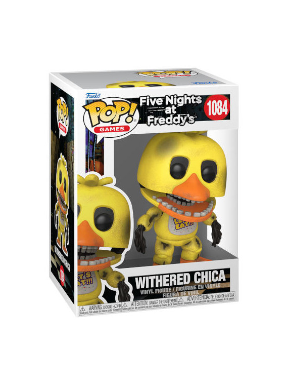Funko pop fnaf withered chica 1084