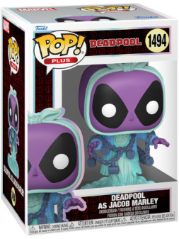 Funko pop marvel deadpool as jacob marley 1494