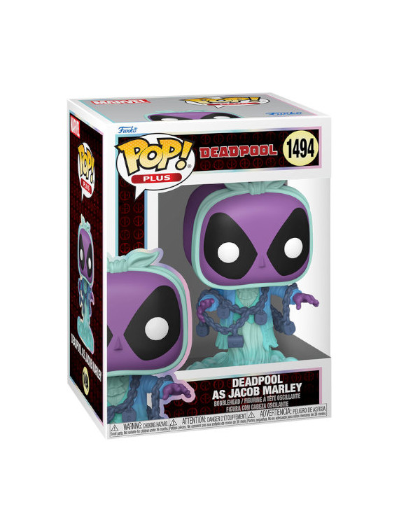 Funko pop marvel deadpool as jacob marley 1494