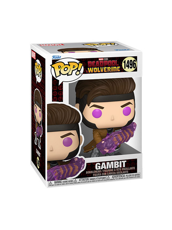 Funko pop deadpool & wolverine gambit 1496