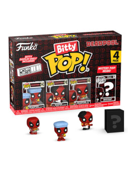 Funko bitty pop 4 pack deadpool bathtime