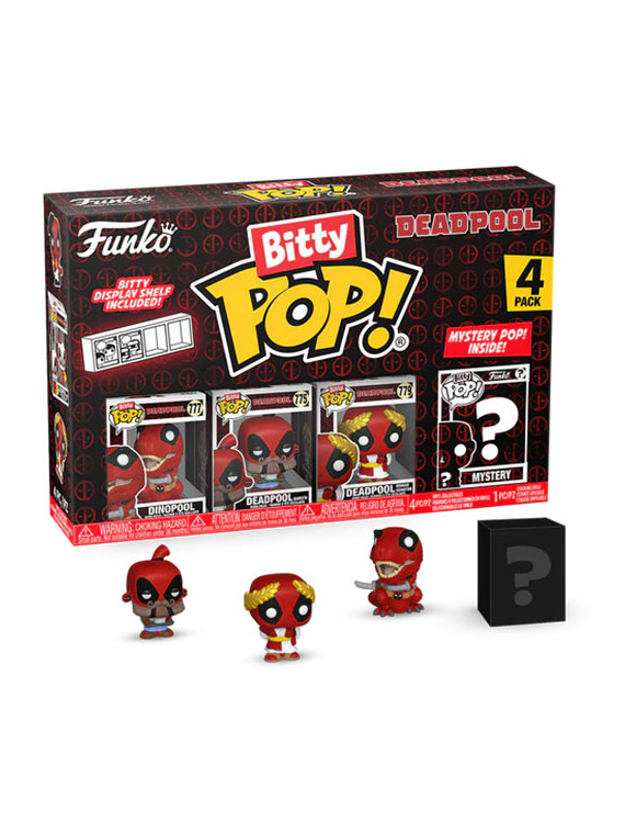 Funko bitty pop 4 pack deadpool dinopool