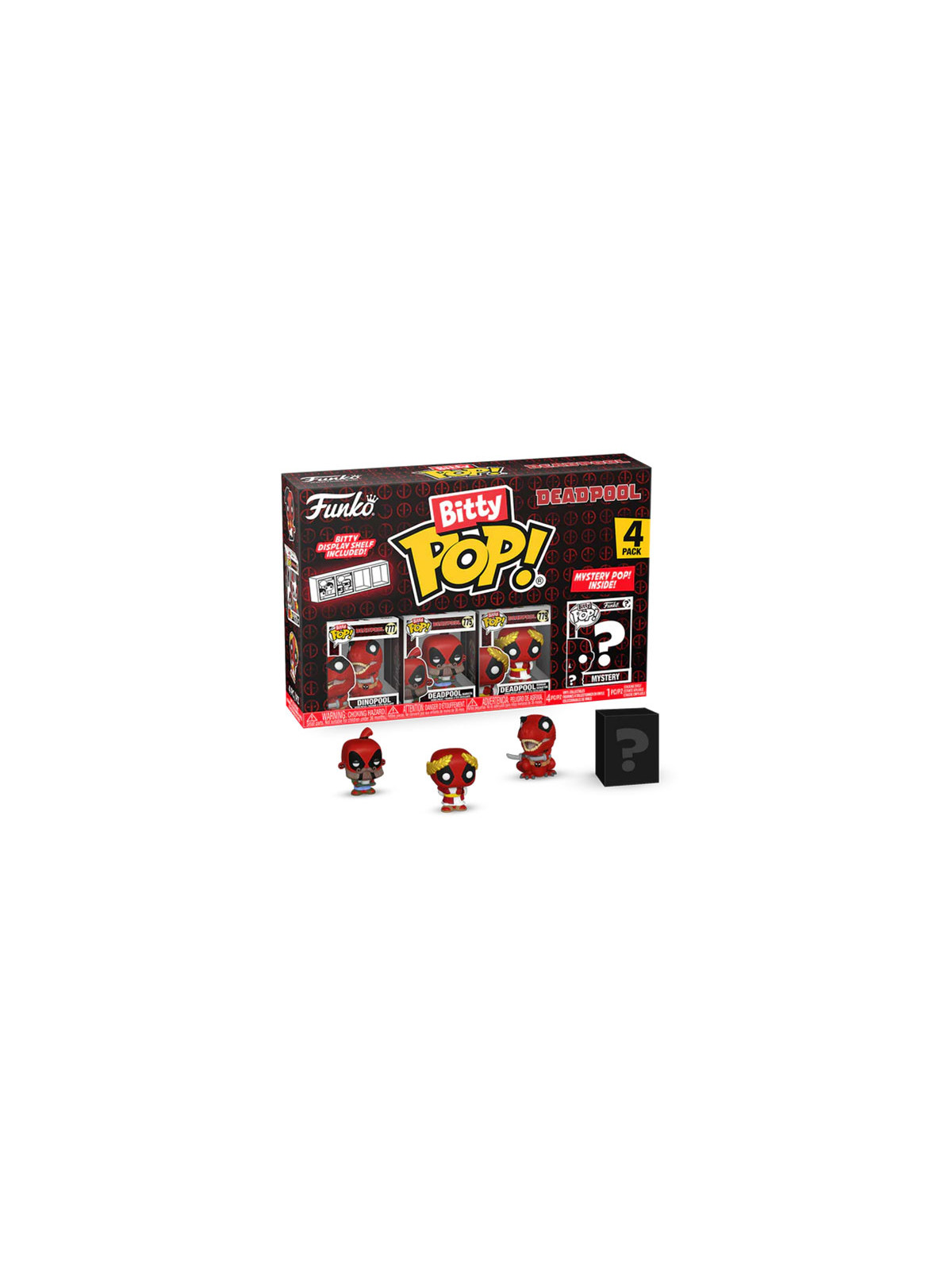 Funko bitty pop 4 pack deadpool dinopool