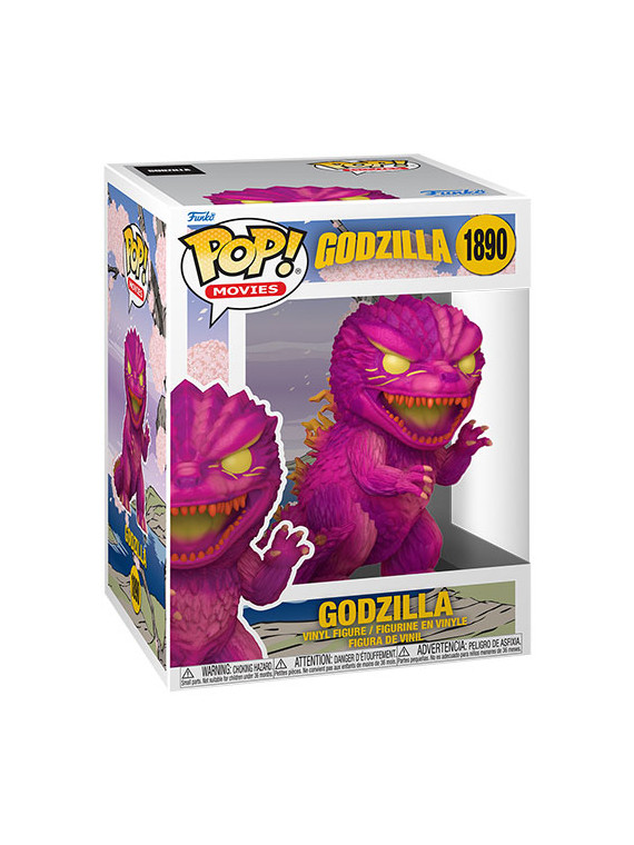 Funko pops godzilla retro-futurism godzilla (pink) 1890