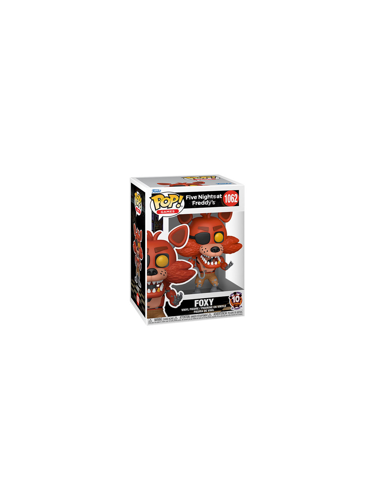 Funko pop fnaf 10th foxy 1062