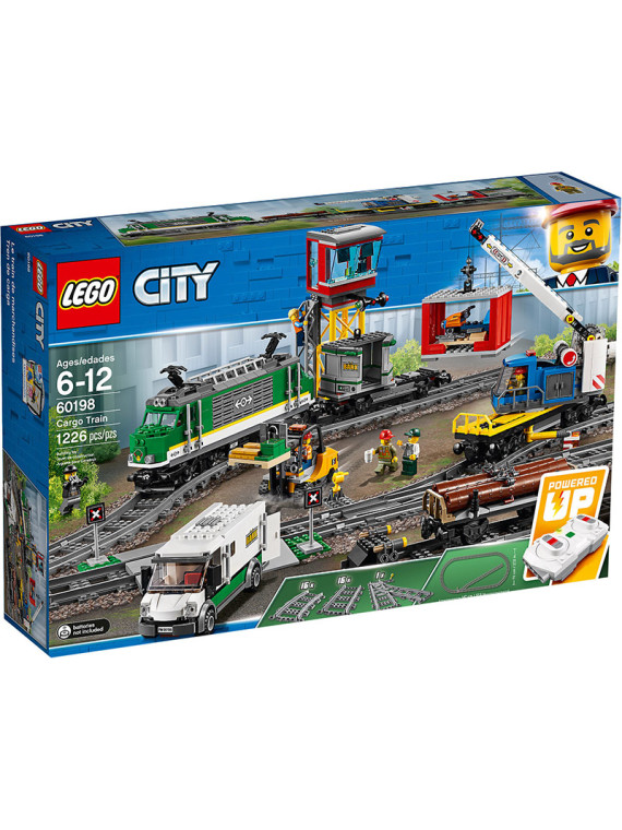 City treno merci powered up - 60198