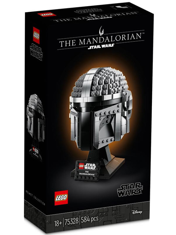 Star wars casco del mandaloriano - 75328