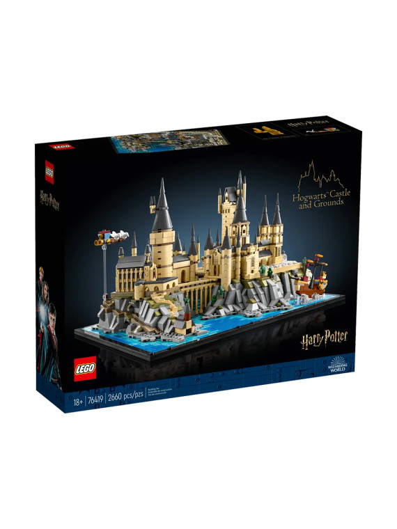 Harry potter castello e parco di hogwarts - 76419