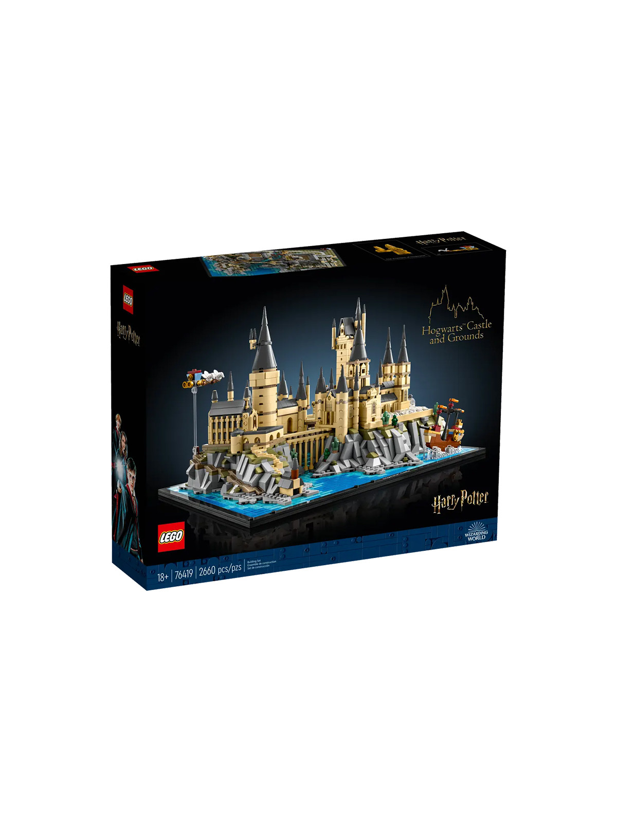 Harry potter castello e parco di hogwarts - 76419