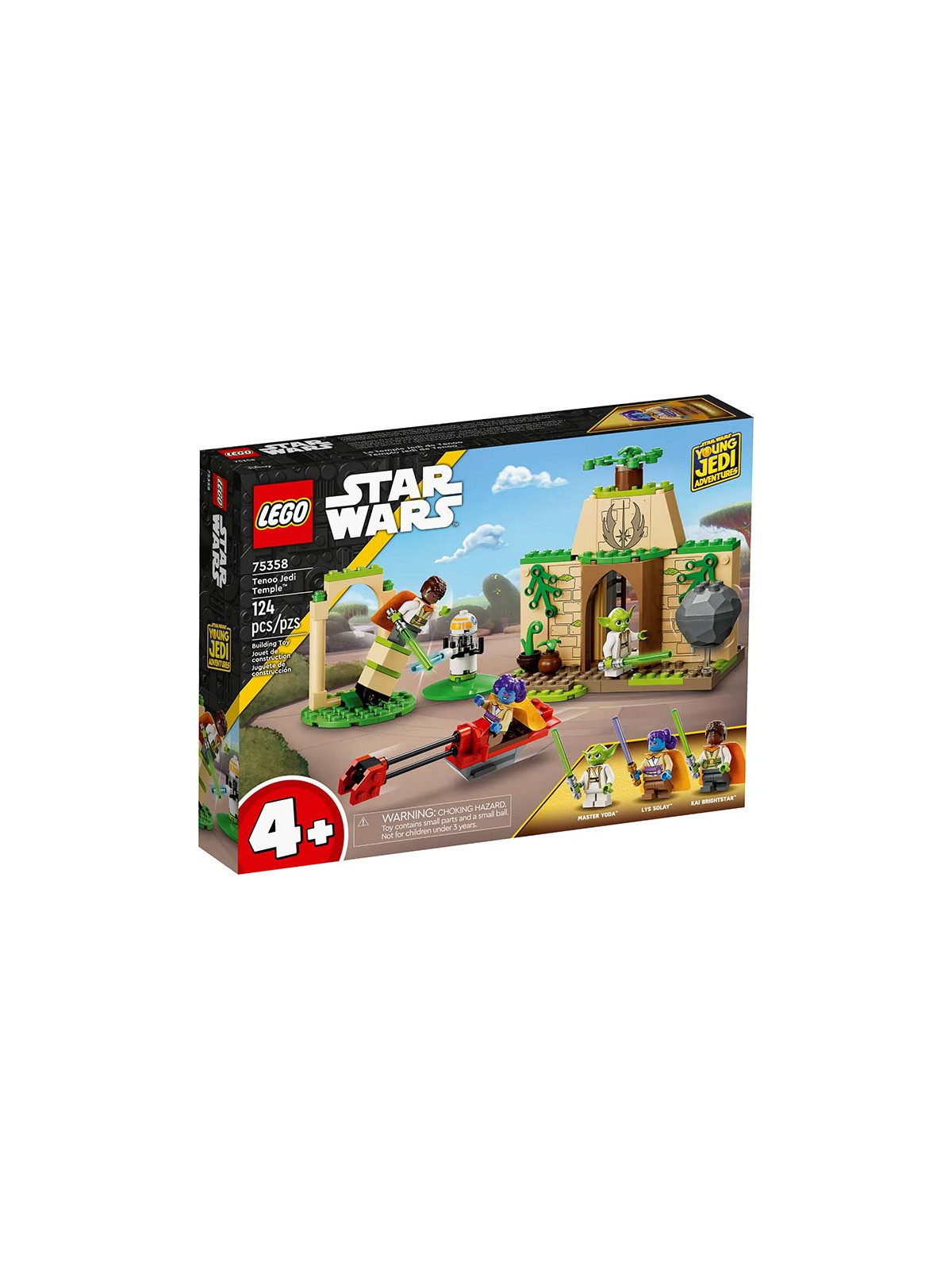 Star wars tempio jedi su tenoo - 75358