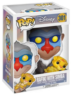 Funko pop disney il re leone rafiki w-simba baby 301