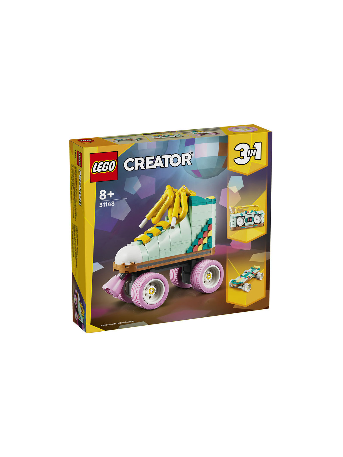 Creator 3 in 1 pattini a rotelle retro - 31148