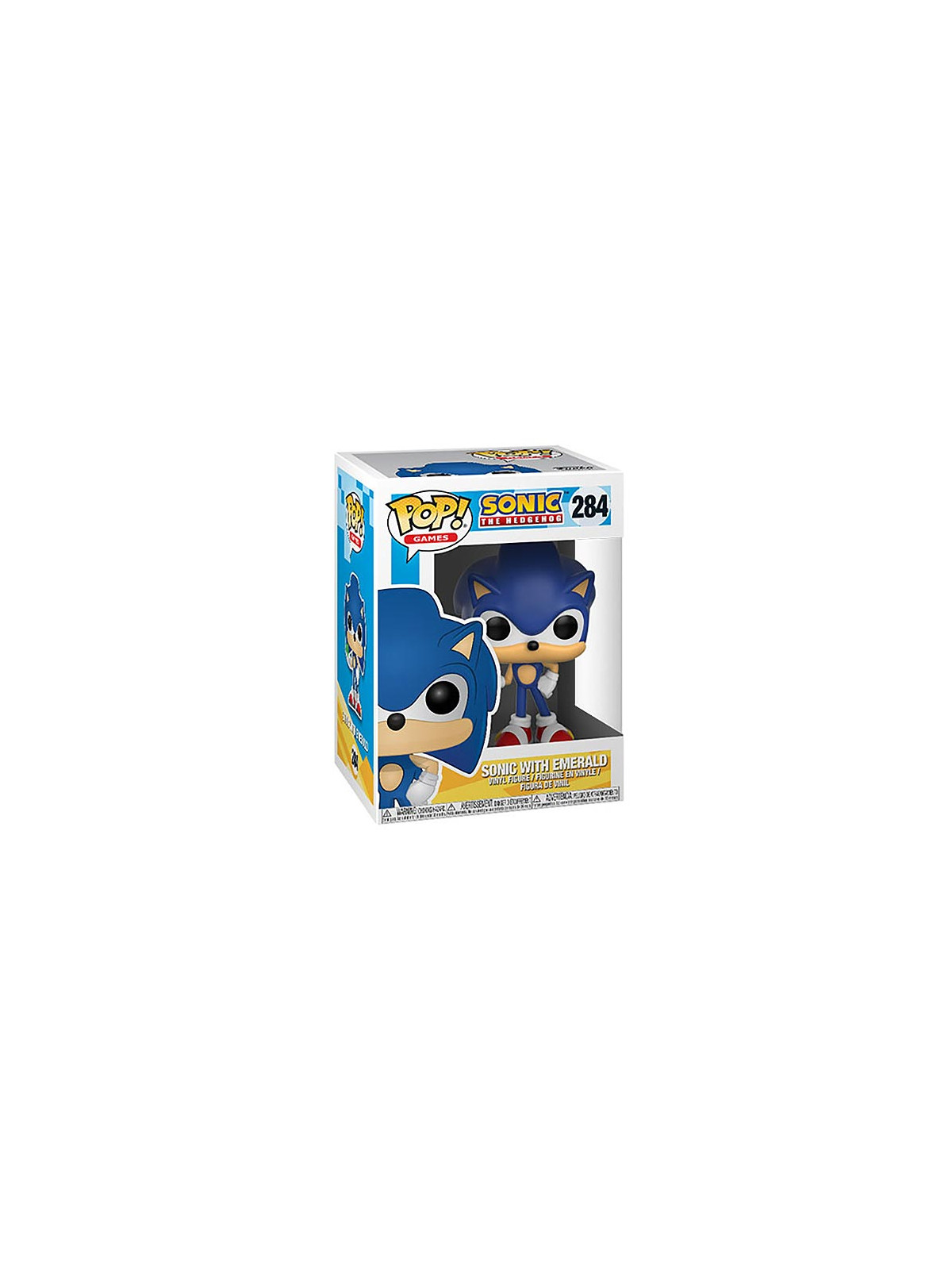 Funko pop sonic the hedgehog sonic w-emerald 284