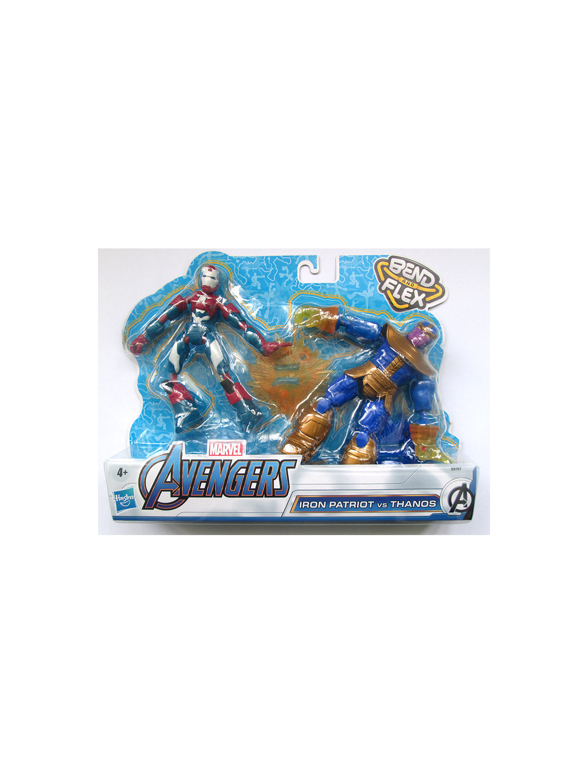 Figure marvel avengers bendy dual pack