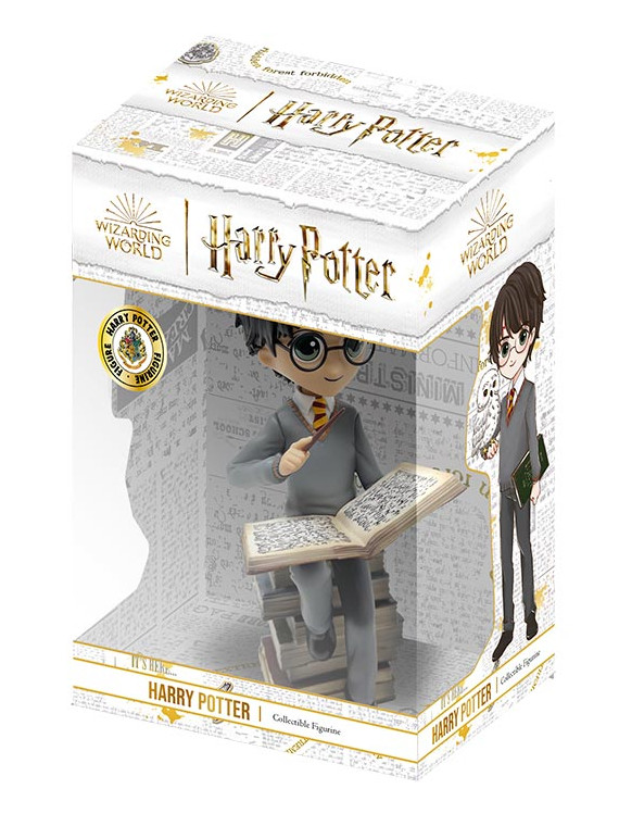 Plastoy harry potter harry con libri degli incantesimi