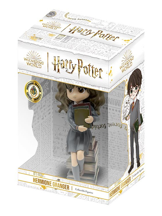Plastoy harry potter hermione con libri degli incantesimi