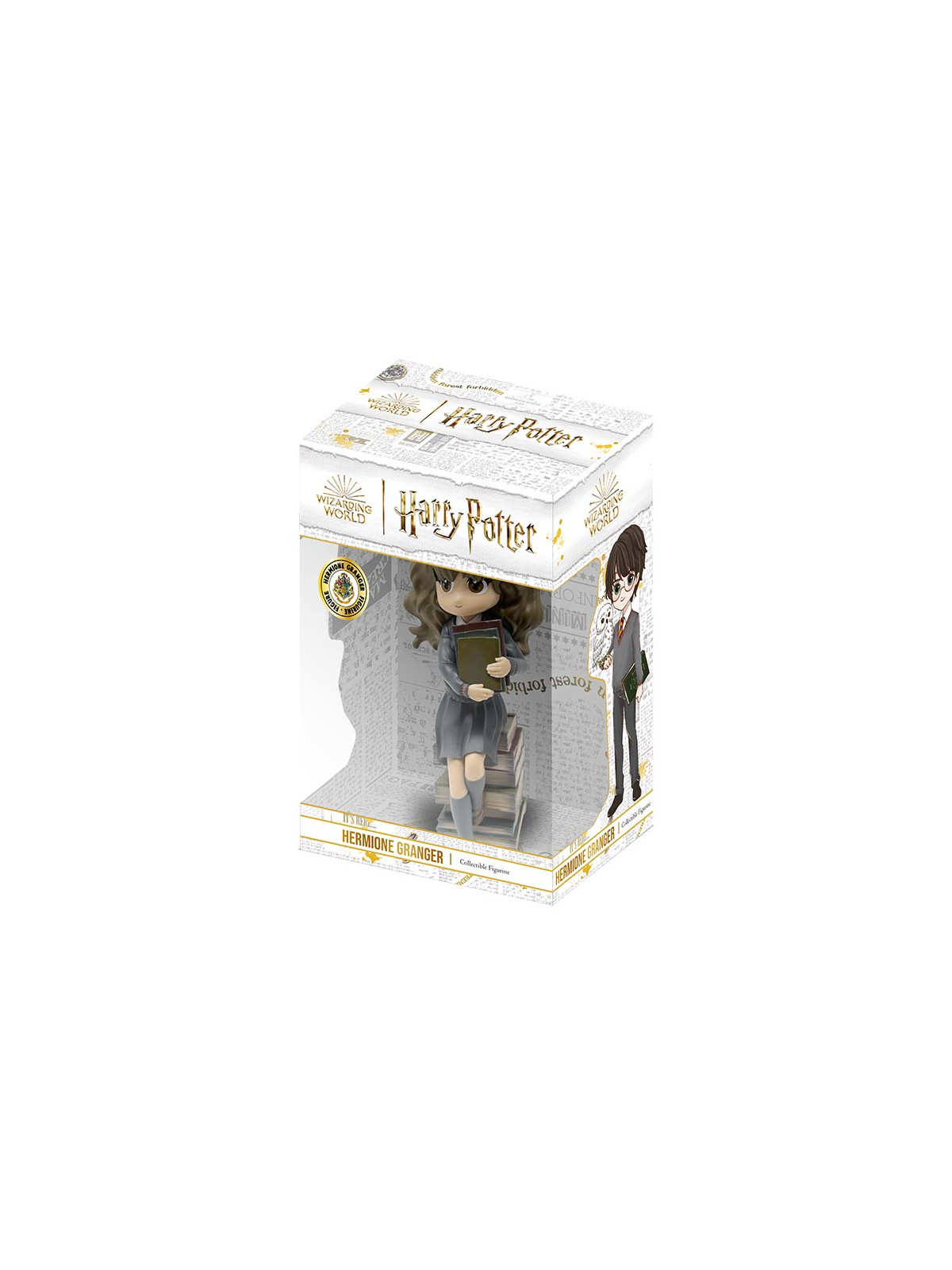 Plastoy harry potter hermione con libri degli incantesimi