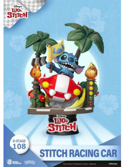 D-stage disney stitch racing car 108