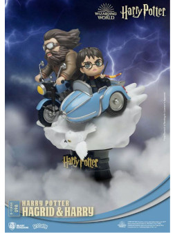 D-stage harry potter hagrid & harry 098