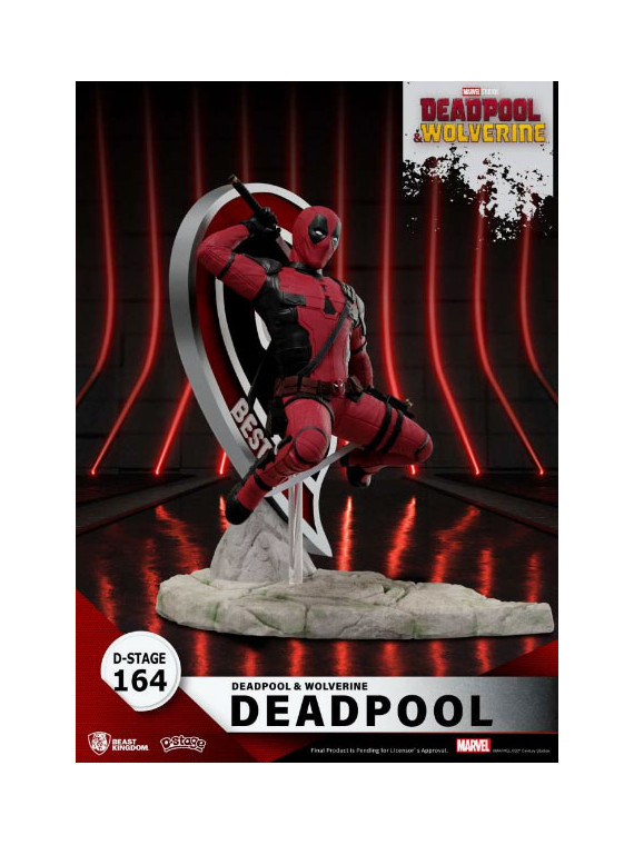 D-stage deadpool & wolverine deadpool 164