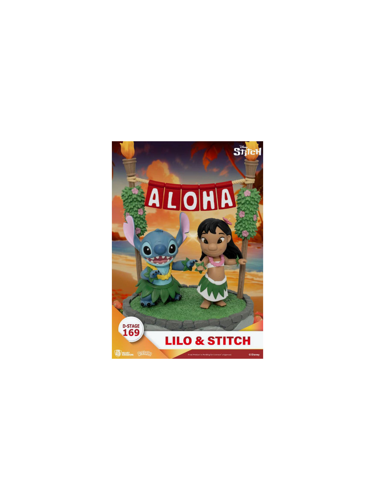 D-stage disney stitch & lilo aloha